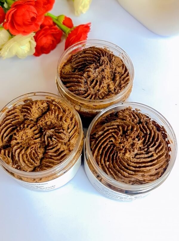 Coffee & Date seeds body scrub -مقشر الجسم بالقهوة و نوى التمر - Image 2